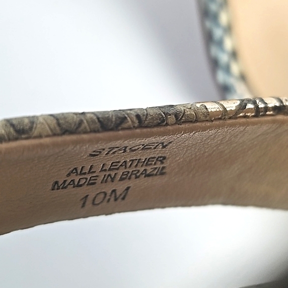 ANTONIO MELANI Snakeskin Heels - Picture 16 of 16